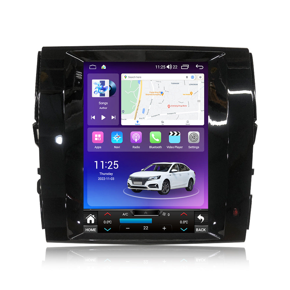 Suitable for toyota reiz/mark x vertical screen smart car navigation system with reversing camera