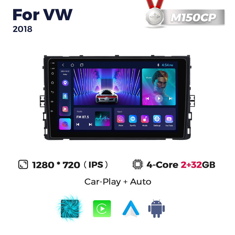 Suitable for new volkswagen universal vw 2018 polo golf 9inch android large screen car smart navigation system