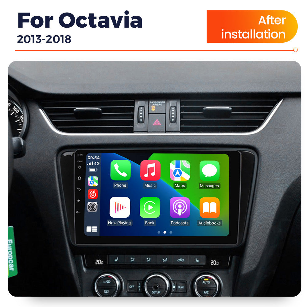 Suitable for 15-22 skoda octavia large screen android car central control gps navigation