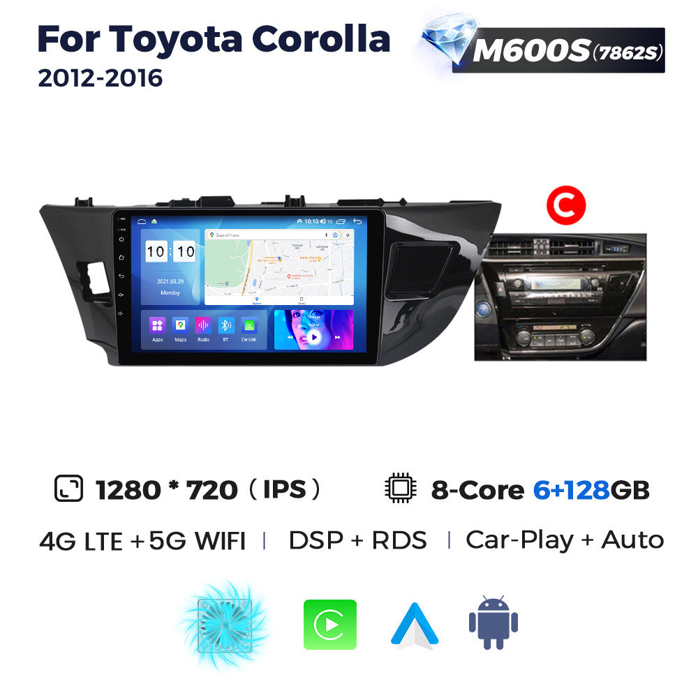 Suitable for toyota corolla 2012-2016 toyota corolla ralink android car smart navigation