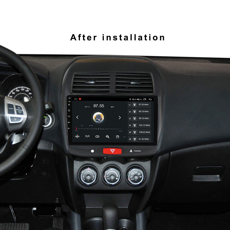 Suitable for Mitsubishi Asx Jinxuan 10-16 models to Android large screen central control car navigation screen 8 + 128
