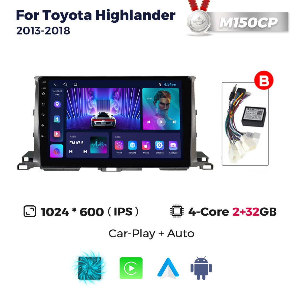 Suitable for toyota highlander 2013-2018 toyota highlander car central control android navigation
