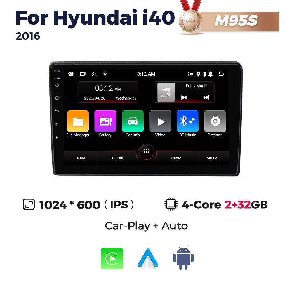 Suitable for hyundai i40 2011-2016 hyundai i40 large screen android car navigator cross-border supply