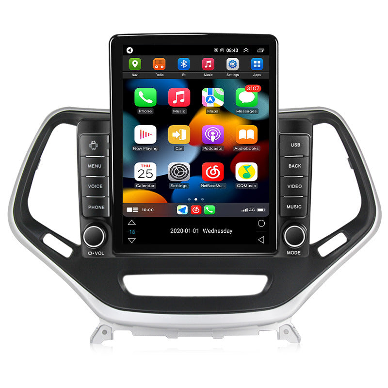 Cross-border wholesale supply of cherokee 5 jeep cherokee vertical screen car android navigation system smart player