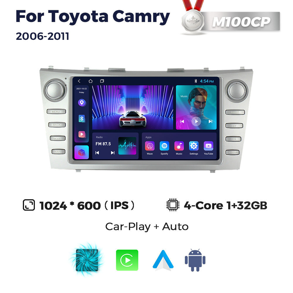 Suitable for 06-11 toyota camry car large screen android navigator carplay