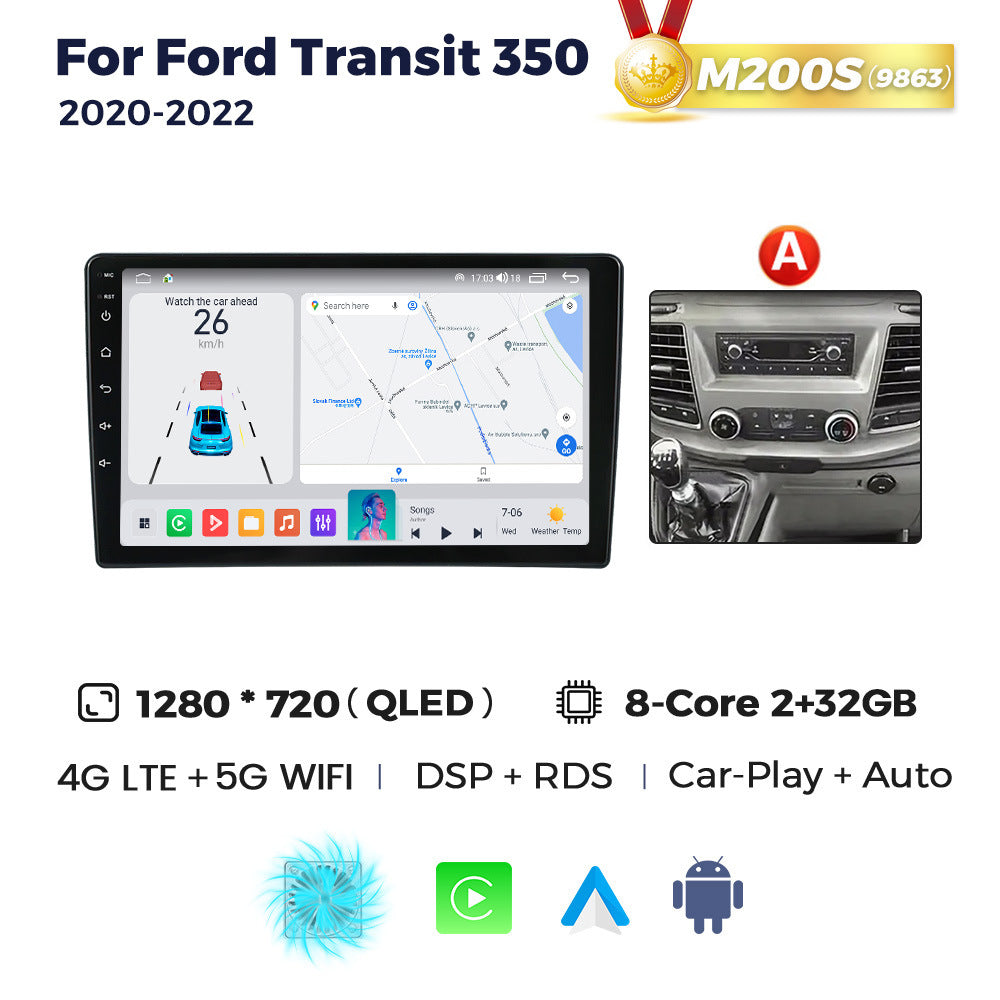 Suitable for ford transit custom 2002-2021 ford transit car android smart navigation