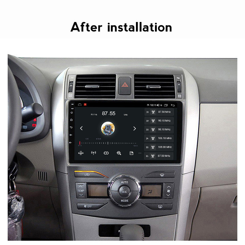 Suitable for Toyota Corolla 06-13 Android large screen central control car navigation screen 8 + 128