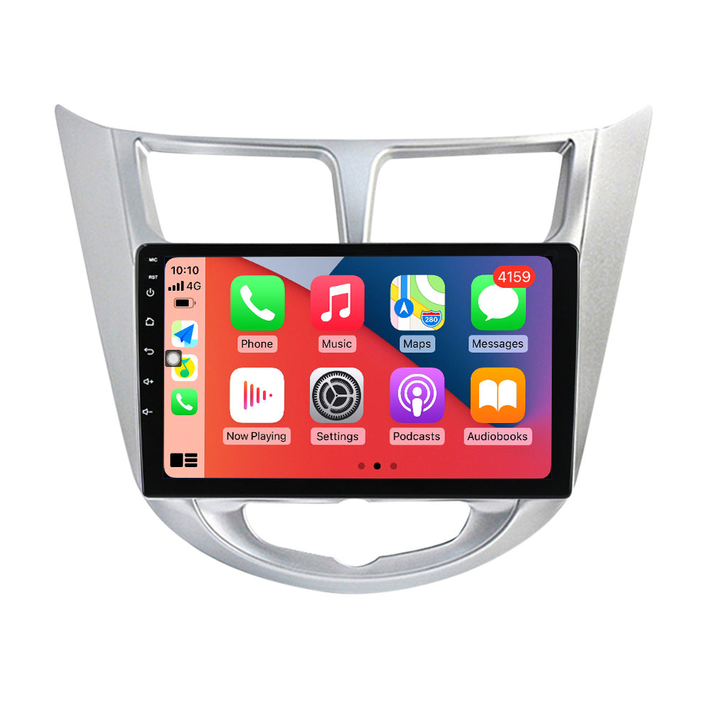 Compatible with Hyundai Verna 10-16 models Android large screen central control in-car navigation screen 128