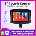 Suitable for 5inch portable motorcycle wireless apple carplay waterproof lcd screen display gps