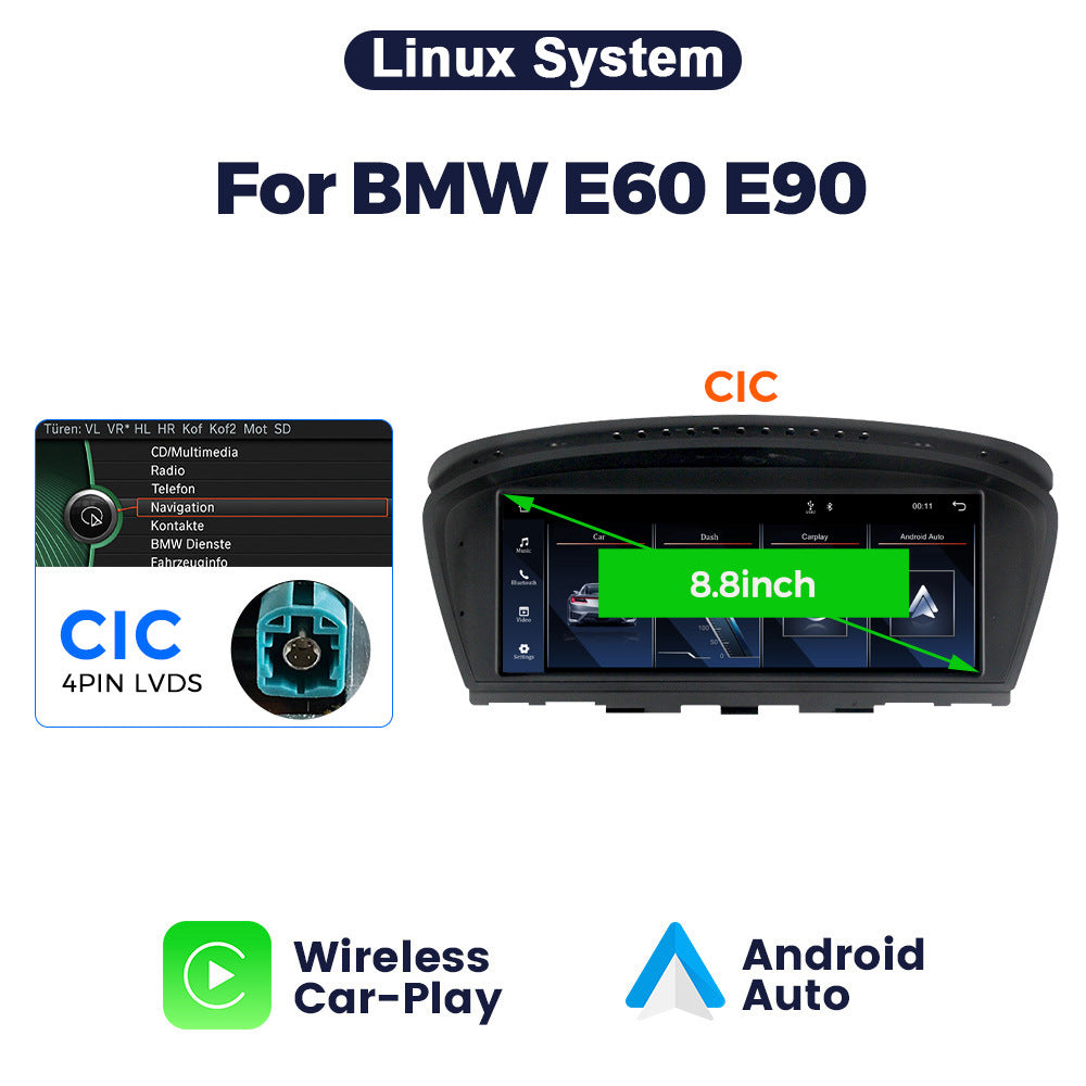 Suitable for bmw 5 series e60 3 series e90 cic ccc linux wireless craplay