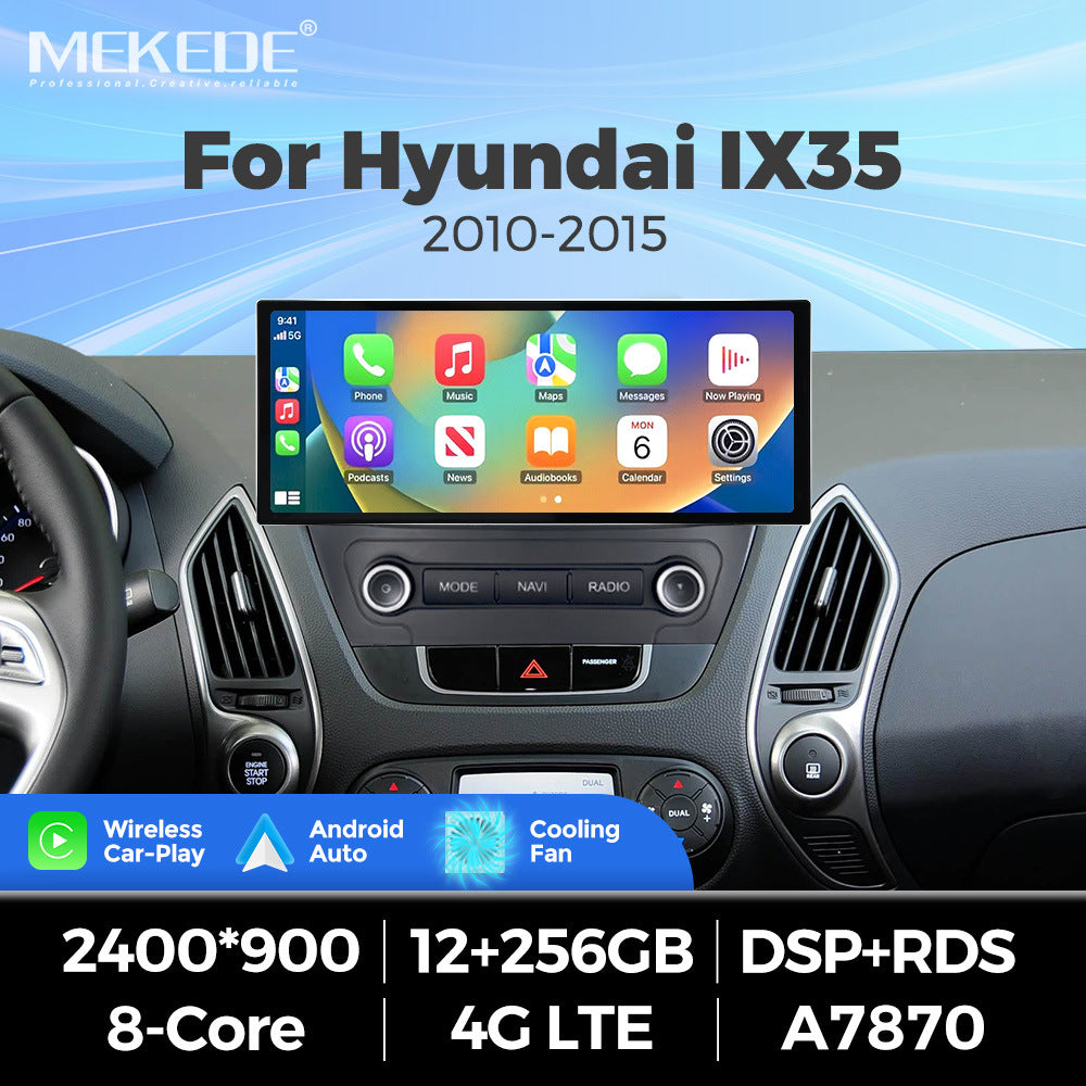 Suitable for hyundai ix35 2010-2015 hyundai ix35 12.3inch android vertical screen car navigation