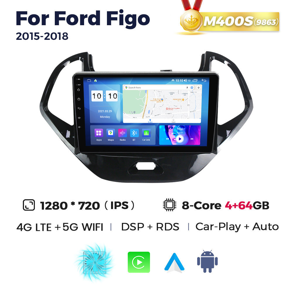 Suitable for ford figo 2015- 2018 ford android car navigation carplay cross-border supply