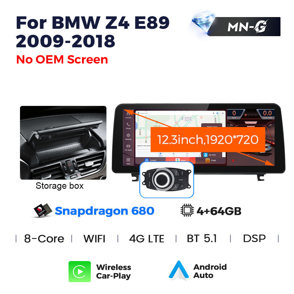 Suitable for r bmw z4 e89 2009-2018 bmw z4 cic original car upgraded large screen android navigator