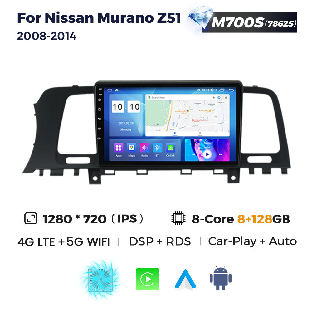 Suitable for nissan murano z51 2008-2014 nissan murano car smart android navigator