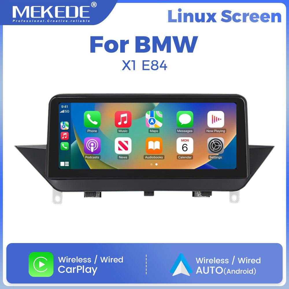 Suitable for bmw x1 e84 2009-2015 bmw x1 e84 linux restoration large screen carplay