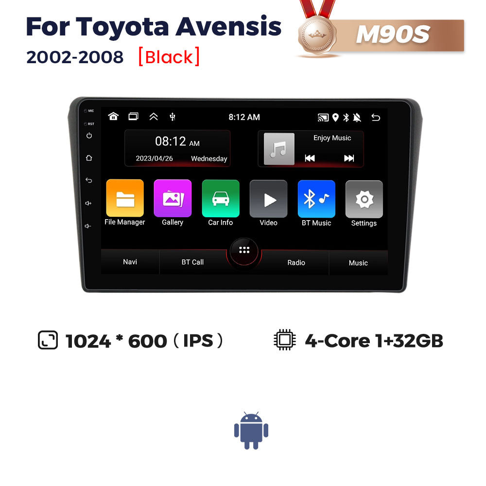 Suitable for toyota avensis 2002-2008 toyota avensis car multimedia android navigator