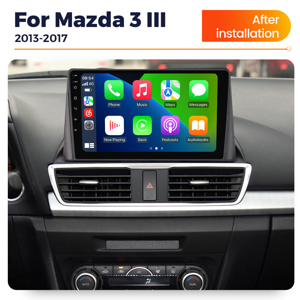 Compatible with Mazda 3 2013-2017 Android Large-Screen Central Control Navigation Radio 8+256G