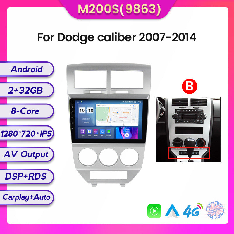 Suitable for jeep compass 07-09 dodge caliber 2007-2014 car android navigation
