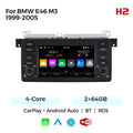 Applicable to BMW E46 M3 98-05 7-inch Android large-screen central control navigation radio button special machine