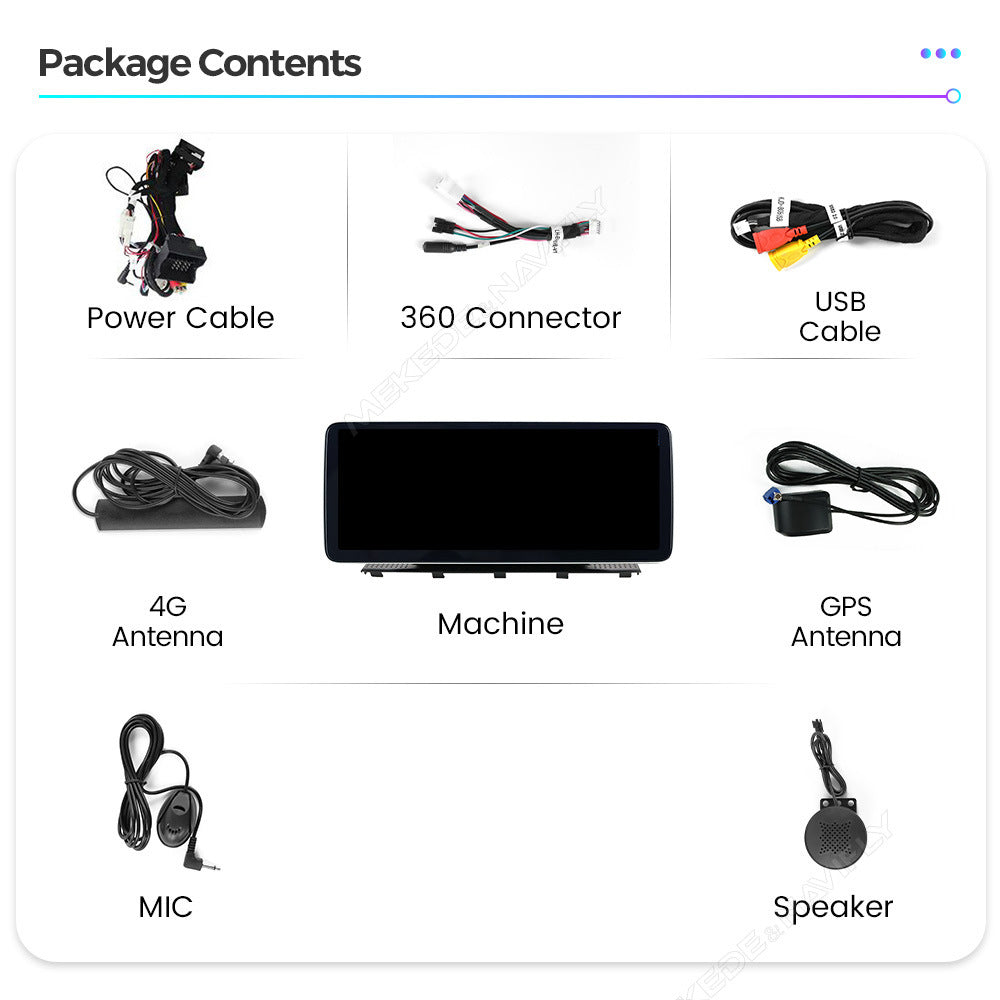 Applicable to Mercedes-Benz G-Class W461 W463 08-11 Android large screen central control car navigation Bluetooth Carplay