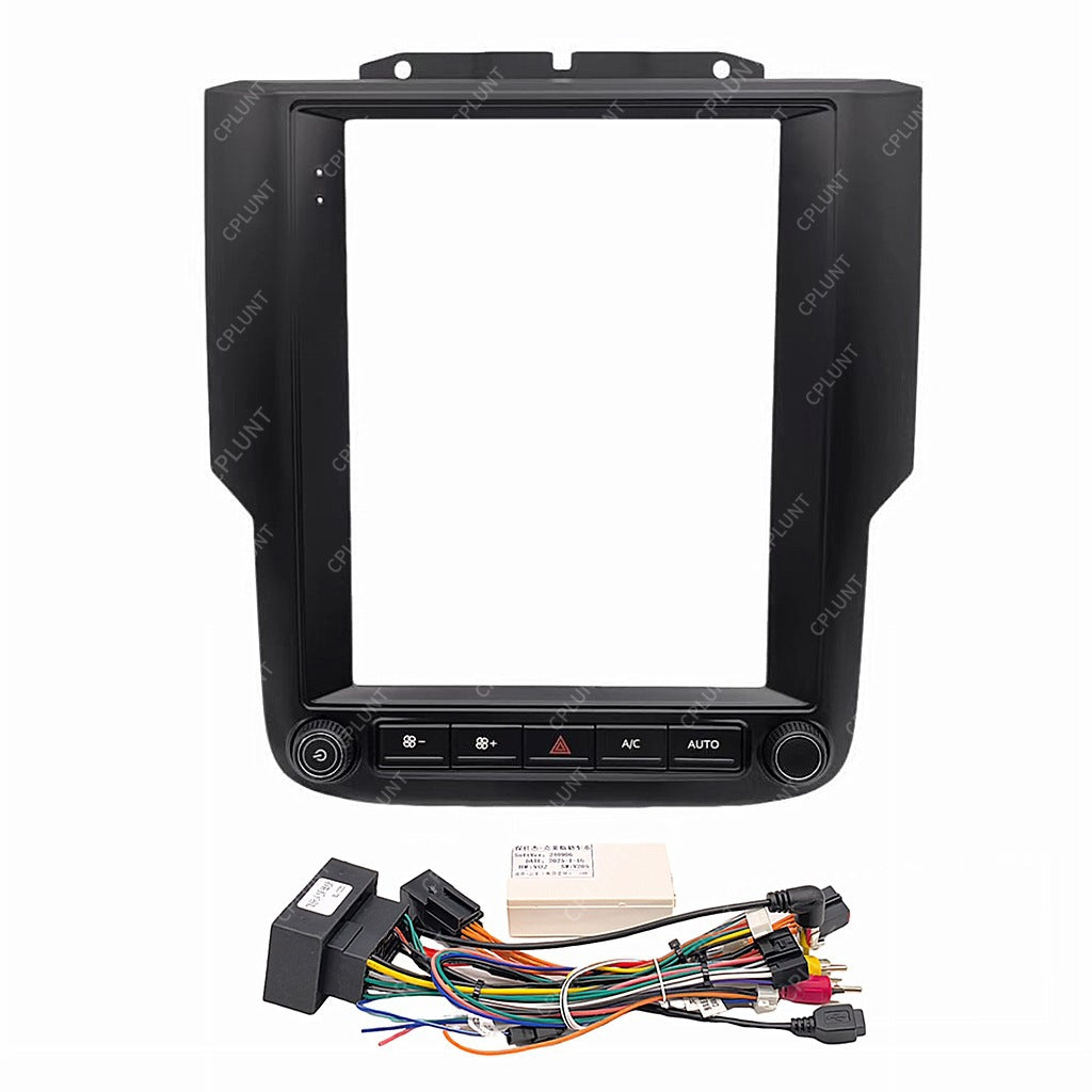 Suitable for 13-19 dodge ram dodge ram central control navigation surface frame restoration panel versatile set frame
