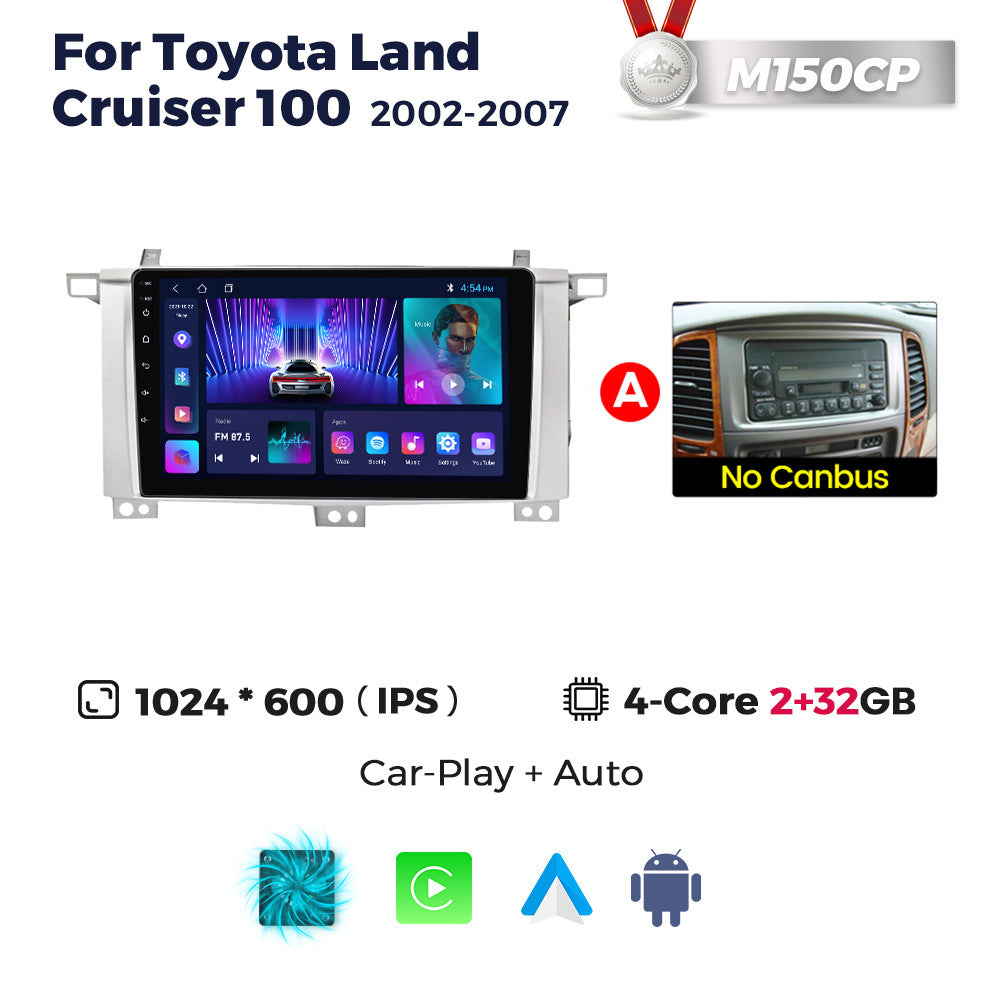 Suitable for toyota land cruiser 100 2002-2007 toyota land cruiser android navigator