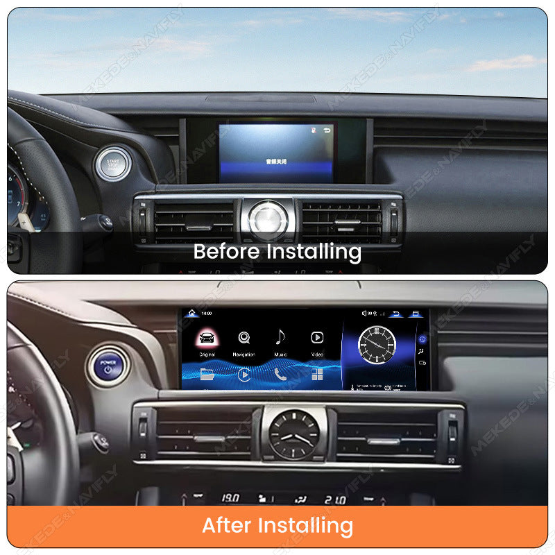 Suitable for lexus is rc 2013-2022 lexus is restoration large screen android smart navigator
