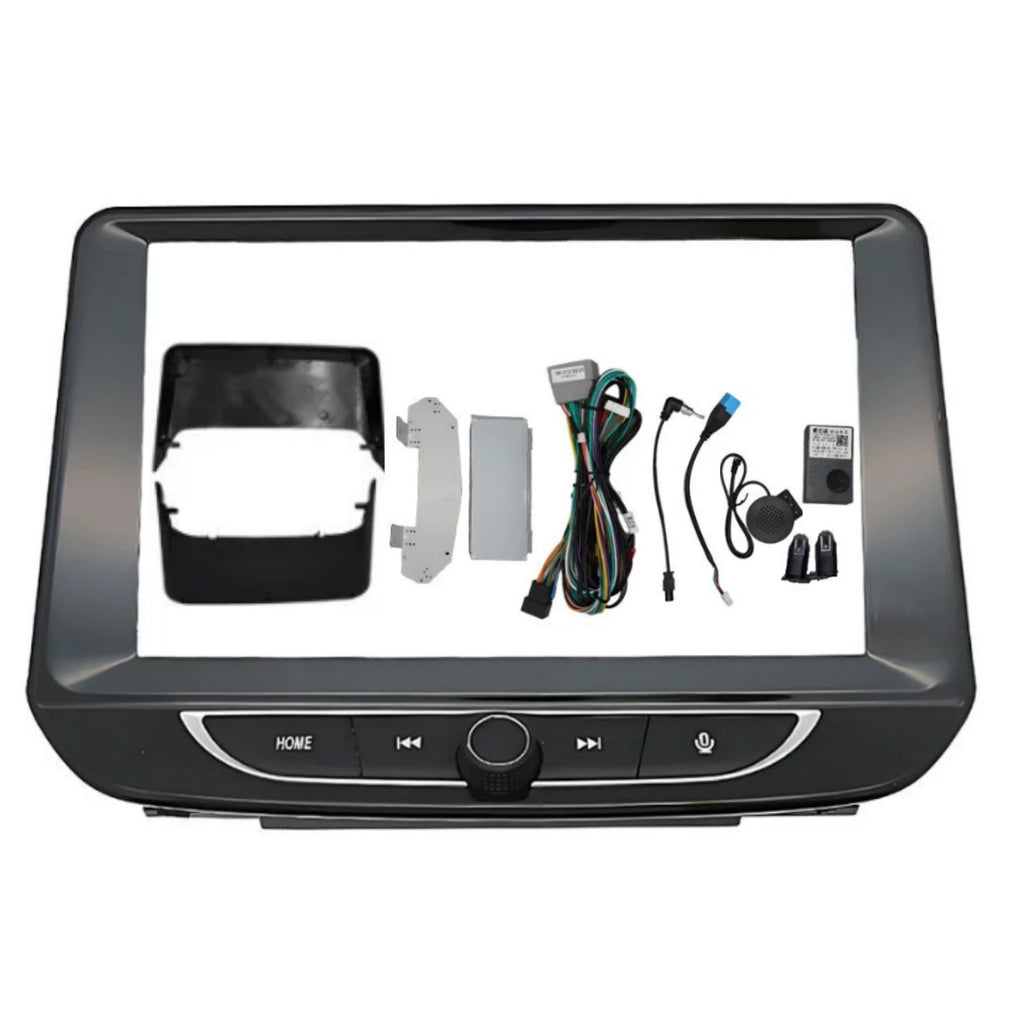 Versatile trim kit compatible with cherolet chevrolet orlando - center console navigation modification frame