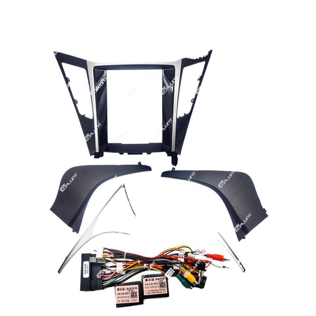 Suitable for hyundai sonata8 sonata eight dvd panel central control restoration car navigation surface frame versatile frame