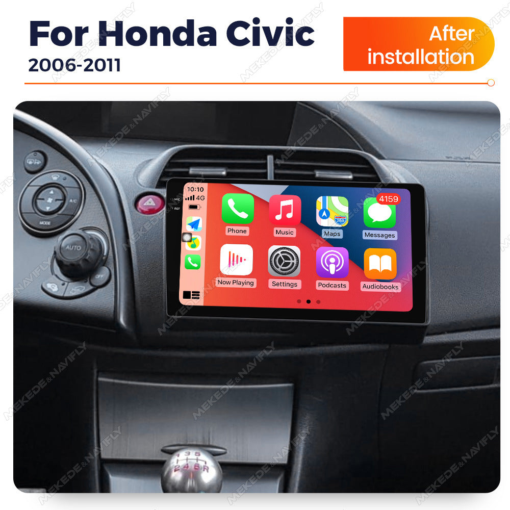 Applicable to Honda Civic 06-11 Android large screen central control car navigation radio screen