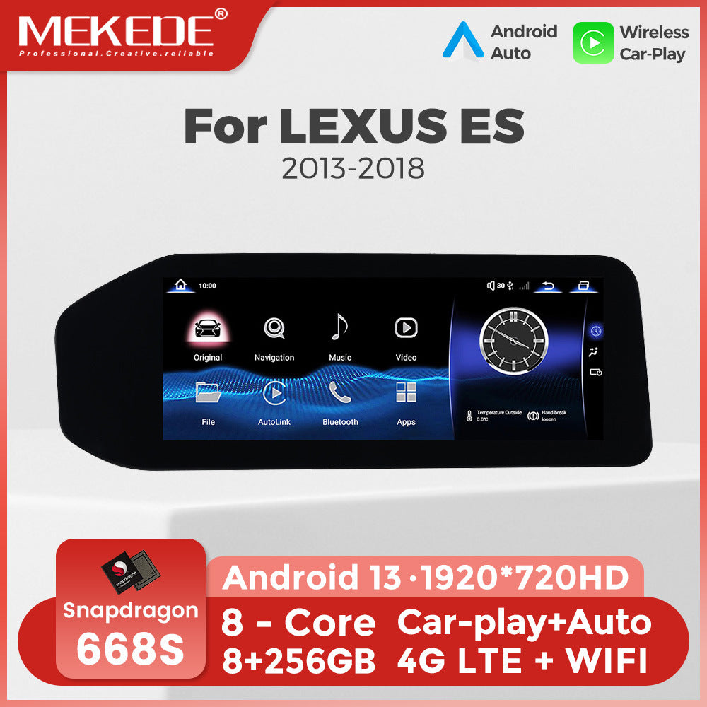 Suitable for lexus es 2013-2018 lexus es restoration large screen android smart navigator