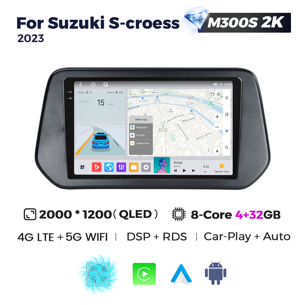 Suitable for suzuki s-cross 2023 suzuki s-cross smart android large screen car navigator