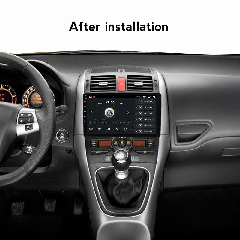 Suitable for Toyota Auris 06-11 modified Android large screen central control car navigation screen 8 + 128G