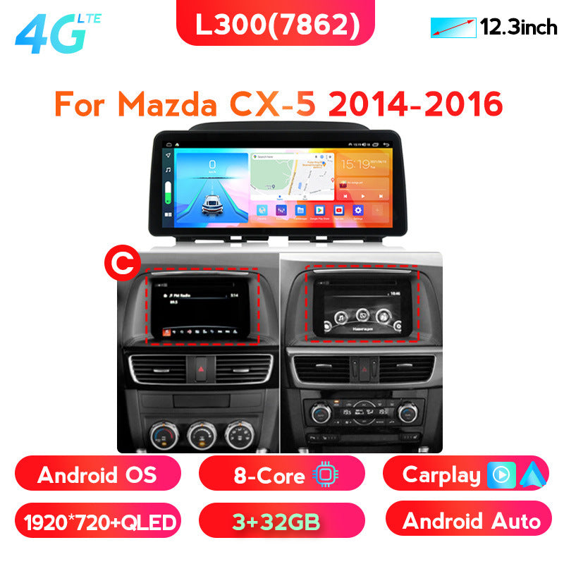 Suitable for 14-16 mazda cx5 mazda cx-5 central control android large screen navigation restorationcarplay
