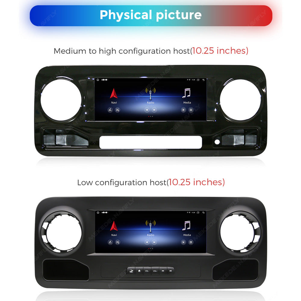 Suitable for benz sprinter 2019+ mercedes-benz sprinter, upgrade to large-screen android smart navigation system