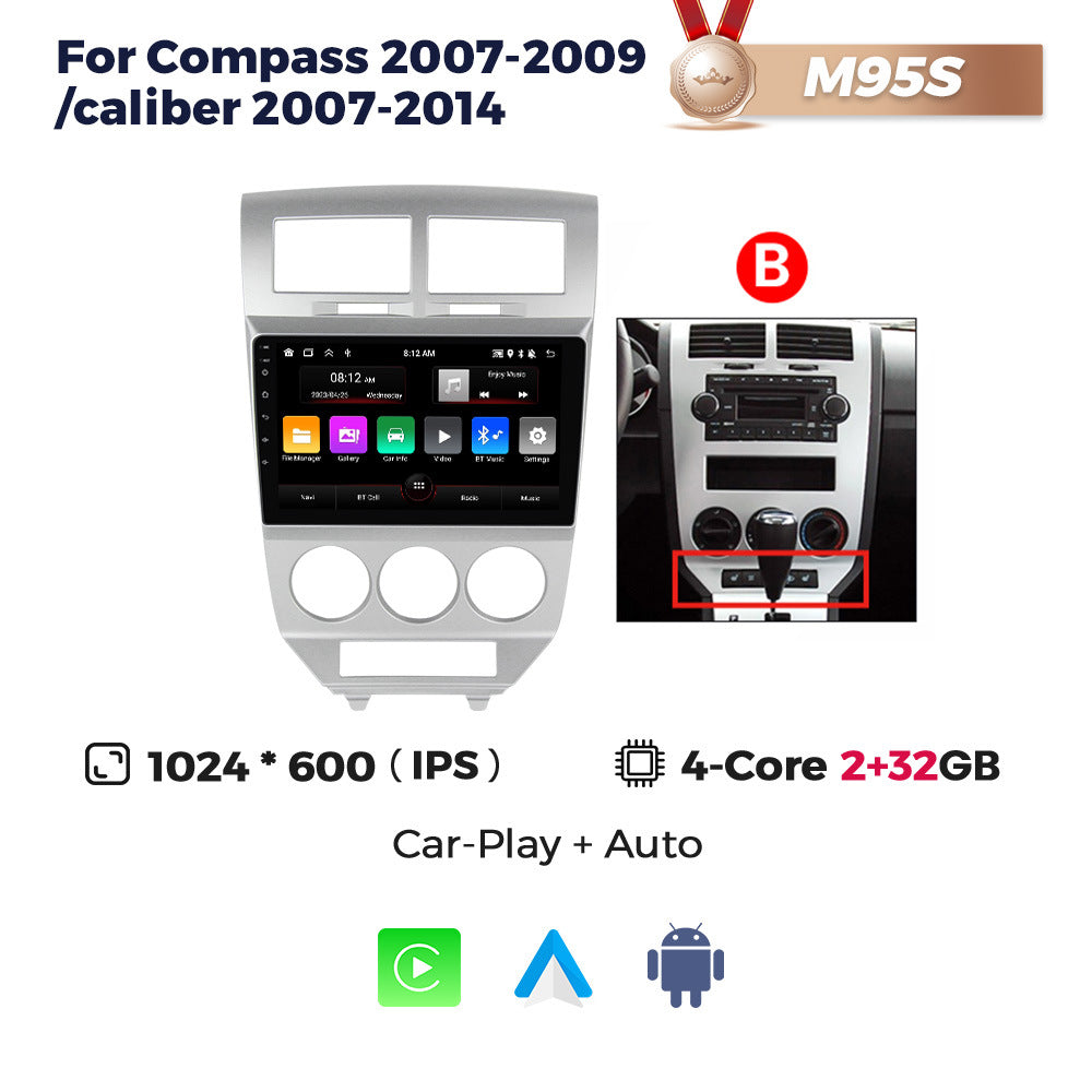 Suitable for jeep compass 07-09 dodge caliber 2007-2014 car android navigation