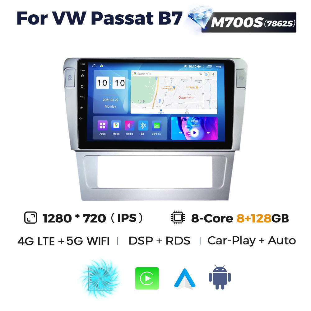 Suitable for volkswagen passat b7 magotan 05-11 models, in-car central control gps navigation wireless carplay