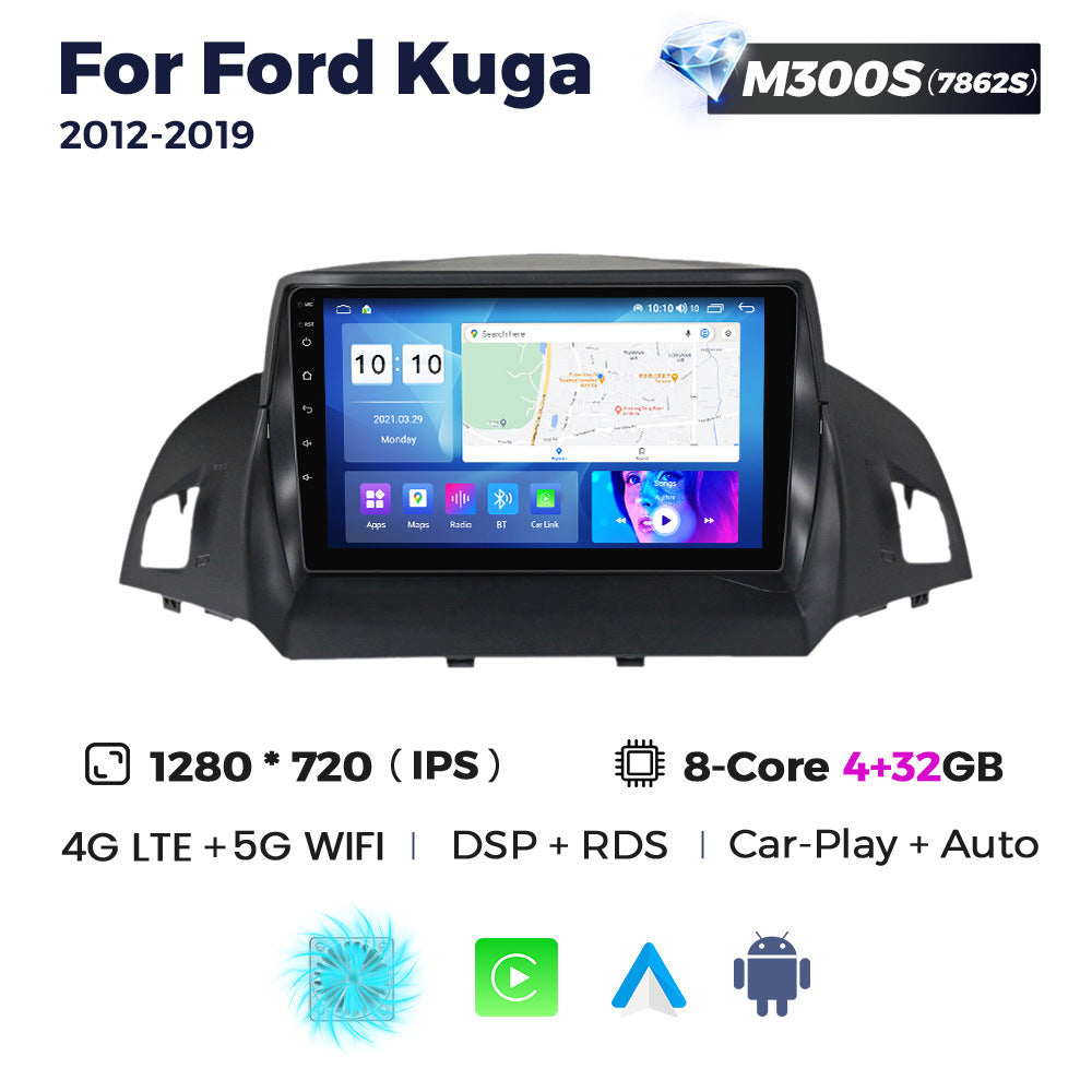 Suitable for ford kuga 2012-2019 ford escape car central control android navigation wireless carplay