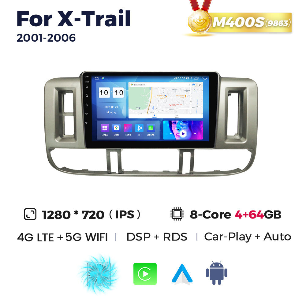 Suitable for nissan x-trail 2001-2006 nissan x-trail car android navigator carplay