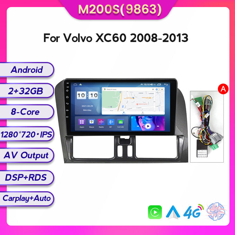 Suitable for volvo 08-13 volvo xc60 android large screen car navigation carplay cross-border supply