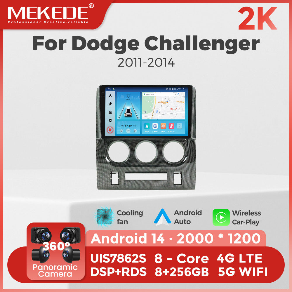 Suitable for dodge challenger 2011-2014 dodge challenger large screen android car navigation