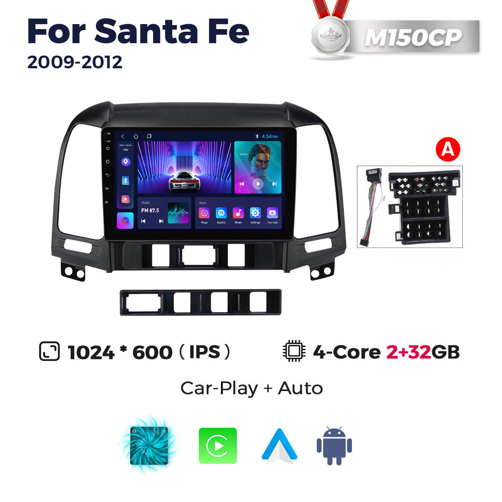 Suitable for 06-12 hyundai santa fe santa fe car central control android navigation wireless carplay