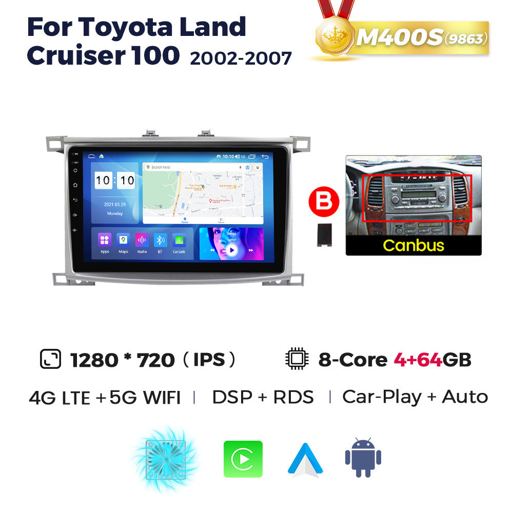 Suitable for toyota land cruiser 100 2002-2007 toyota land cruiser android navigator