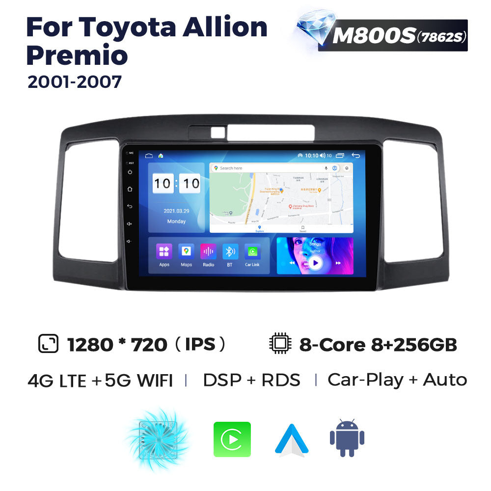 Suitable for toyota allion premio 2001-2007 toyota asia dragon android car navigation