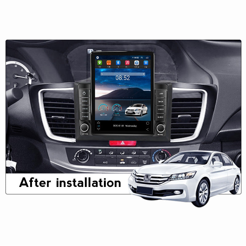 Suitable for honda accord 9th generation (2018-present) vertical screen android navigation head unit with wireless carplay