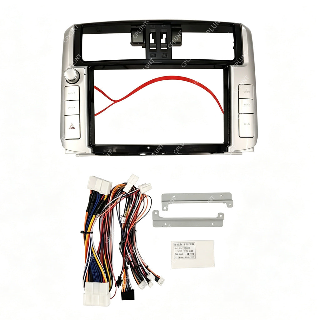 Suitable for 10-13 high-end toyota prado prado lc150 android navigation face frame restoration panel