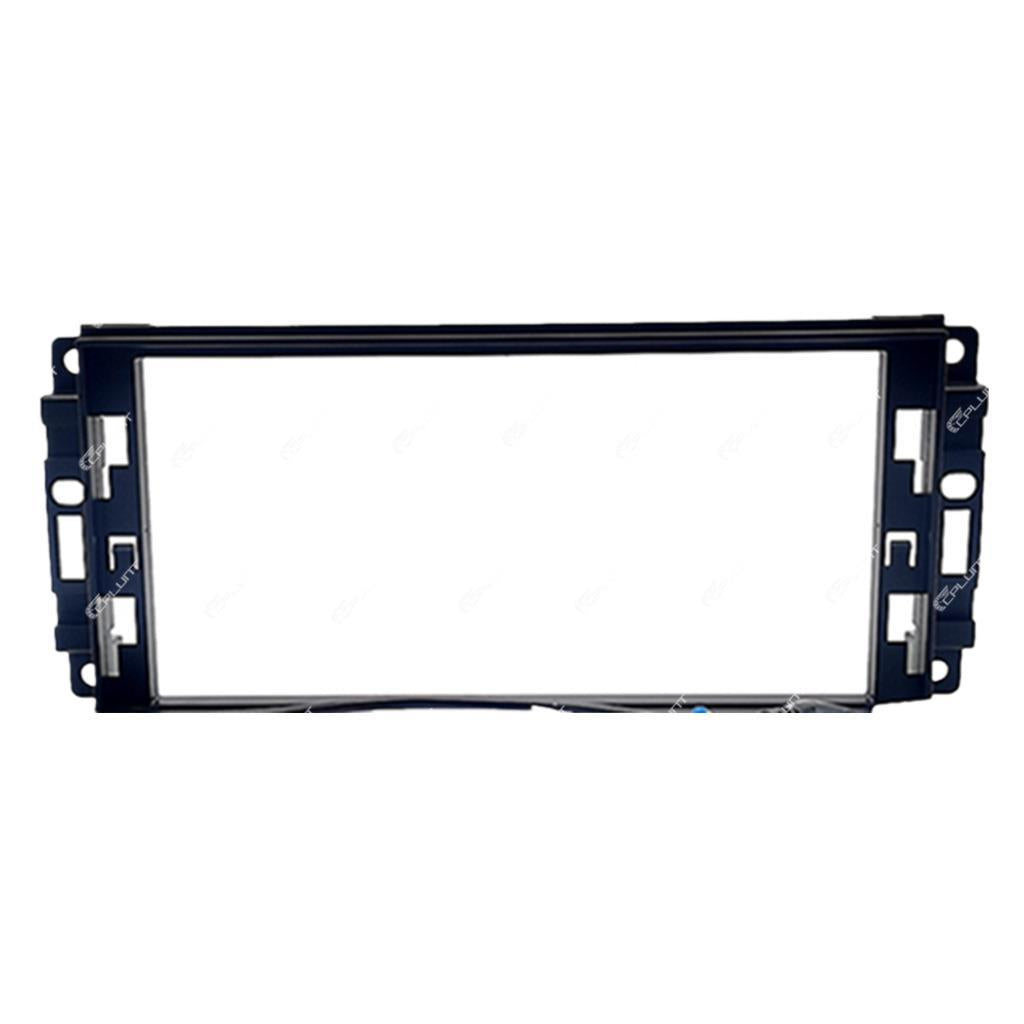 Suitable for jeep wrangler center console dvd panel modification android large screen navigation frame versatile set frame