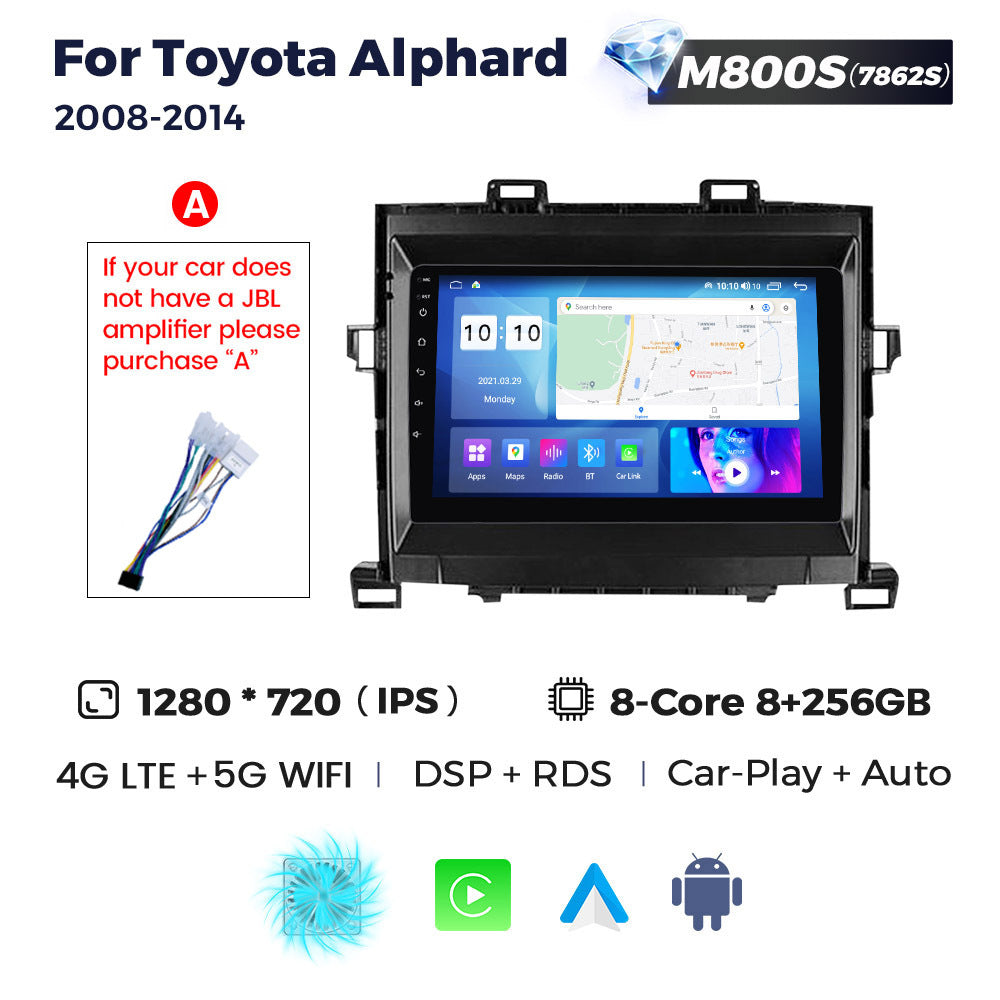 Suitable for toyota alphard 2008-2014 alfa car restoration android smart navigation motherboard
