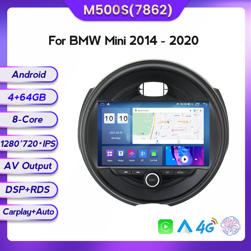 Suitable for bmw mini 14-20 bmw mini car android large screen navigator wireless carplay