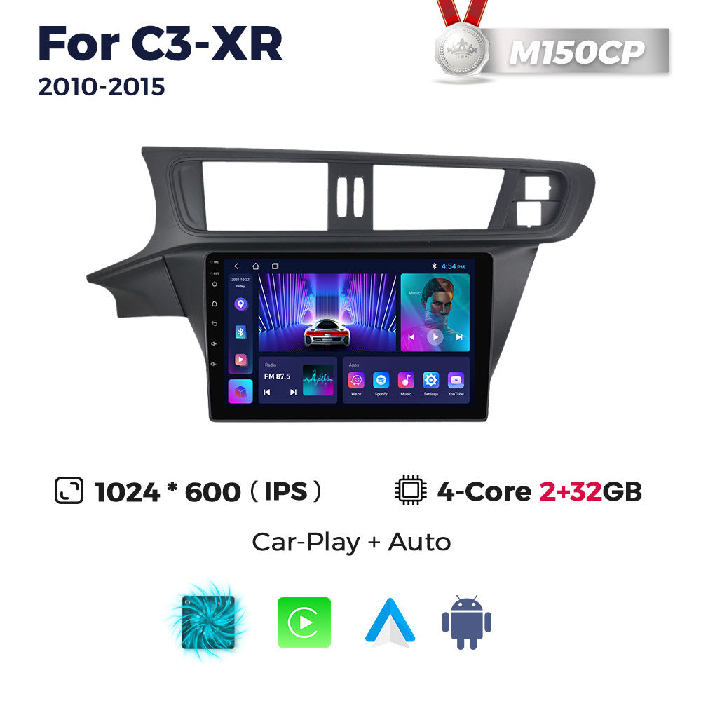 Compatible with Citroën C3-XR 10-15 Android Large Screen Central Control Navigation Radio 8+256GB